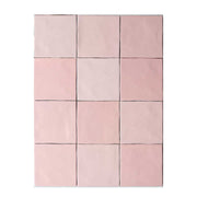 Modern classic pink interior decorative wall tiles, kitchen floor, wall, antibacterial, heat insulation, fireproof brick function 