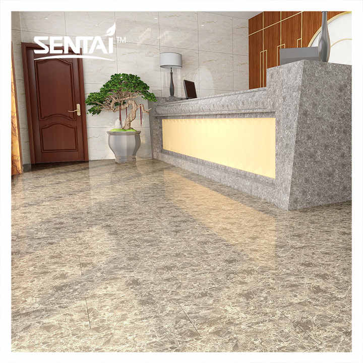 China Manufacturer Wholesale Home Decoration Stone Plastic Flooring Composite Flooring 