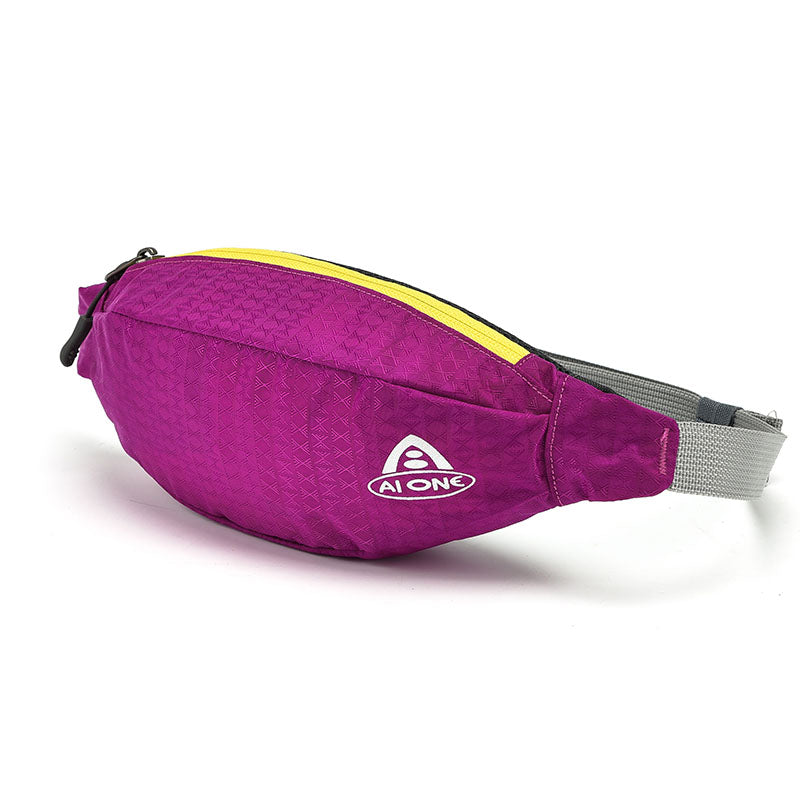 Small Waterproof Nylon Hip Bag with Printed Logo Running
