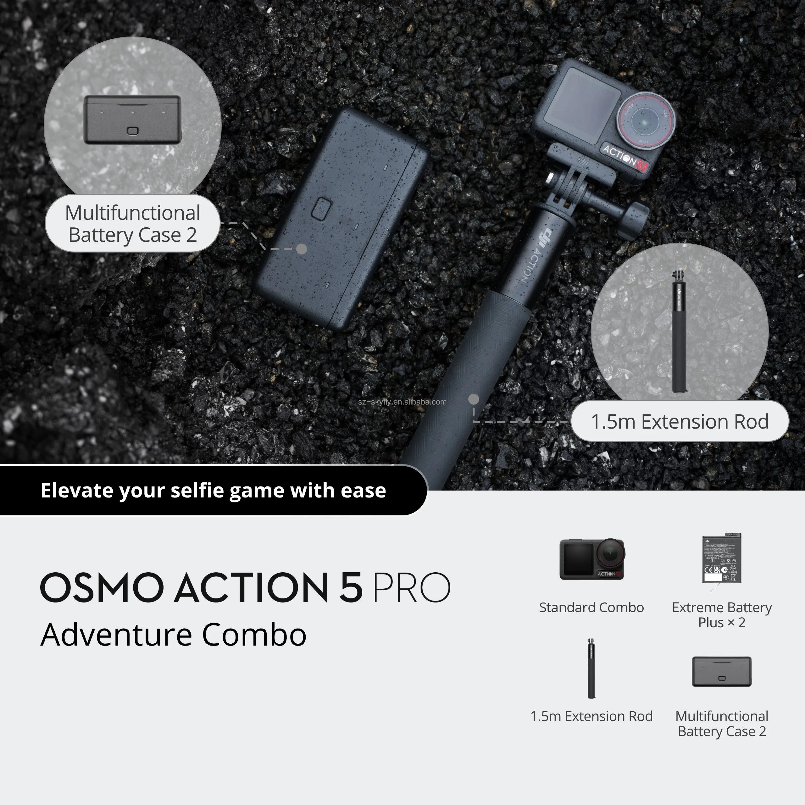 OSMO Action 5 Pro Waterproof 4K Action Camera