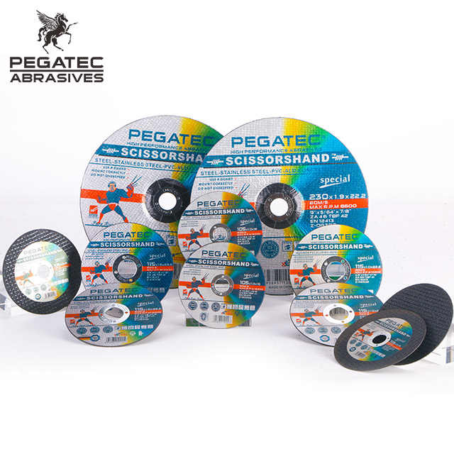 4.5" Multi-purpose Abrasive Cutting Disc EN12413 MPA Abrasive Germany T41 Flat Cutting Wheel 80 M/s Black SPC8041151 CN;ZHE 60 