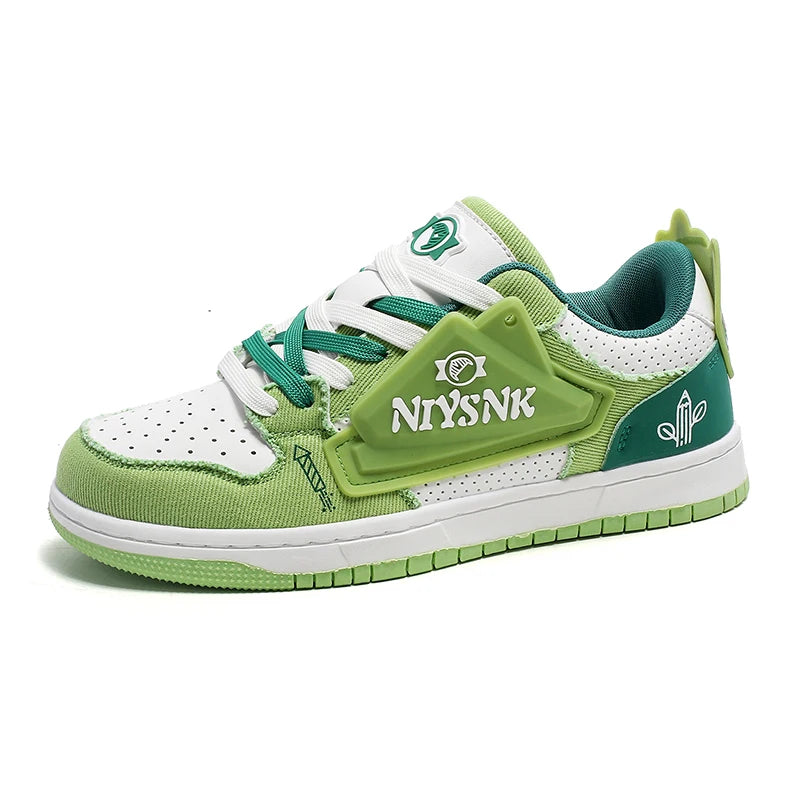 Custom Fashion Skateboarding Shoes Original Designer Logo Unisex Classic Flat Shoes Casual Walking Man Sneaker