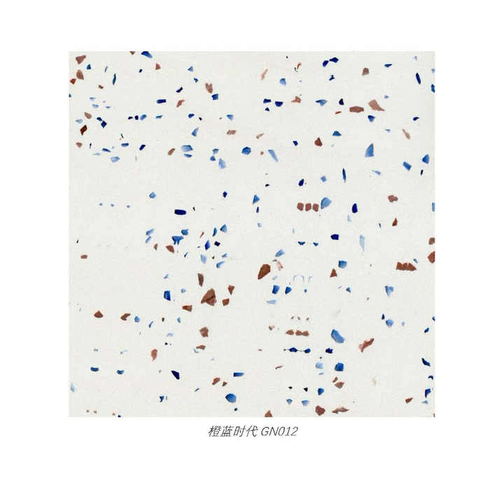 Modern Design Colorful Inorganic Terrazzo Tiles, Factory Direct Wholesale Price for Kitchen Countertop Floor 