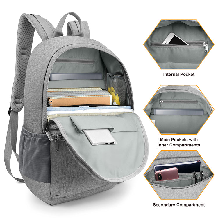 NEVO RHINO Student Computer Backpack Multi-gender, Large Capacity, Waterproof Oxford Fabric, Lightweight 