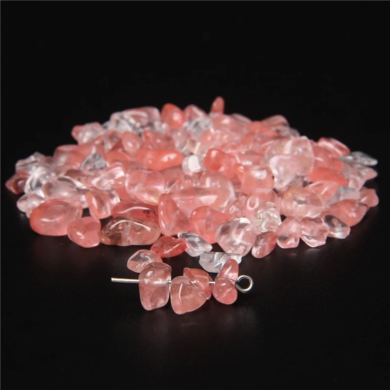 Natural Rose Quartz Stone String For DIY Jewelry
