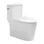 Medyag MLZ-1103 Frameless White Ceramic One-Piece Toilet 