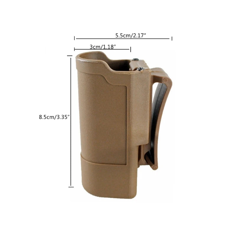 Quick Attach Tactical Flashlight Pouch For Outdoor Activities