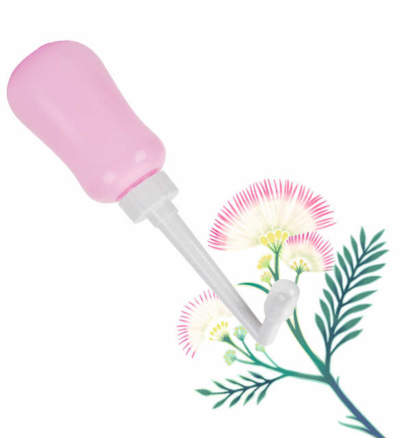360ml Peri Bottle Rinse Plastic Handheld Travel Bidet Cleanlet Postpartum Care Bidet for Bathroom Use 