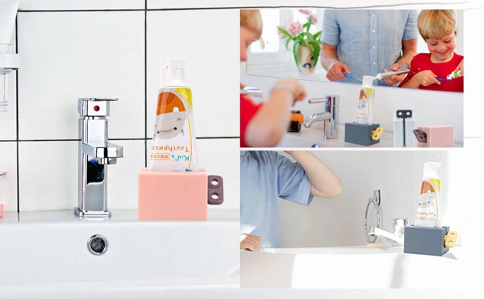 ###Multi-purpose Toothpaste Squeezer - Convenient for Every Home