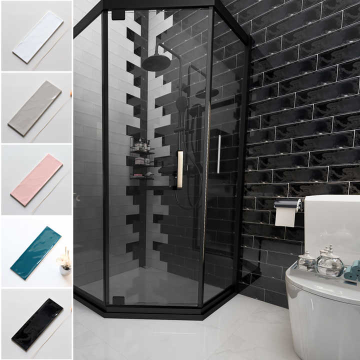 Modern 3D wall and floor tiles Indonesia for toilet and bathroom beige 