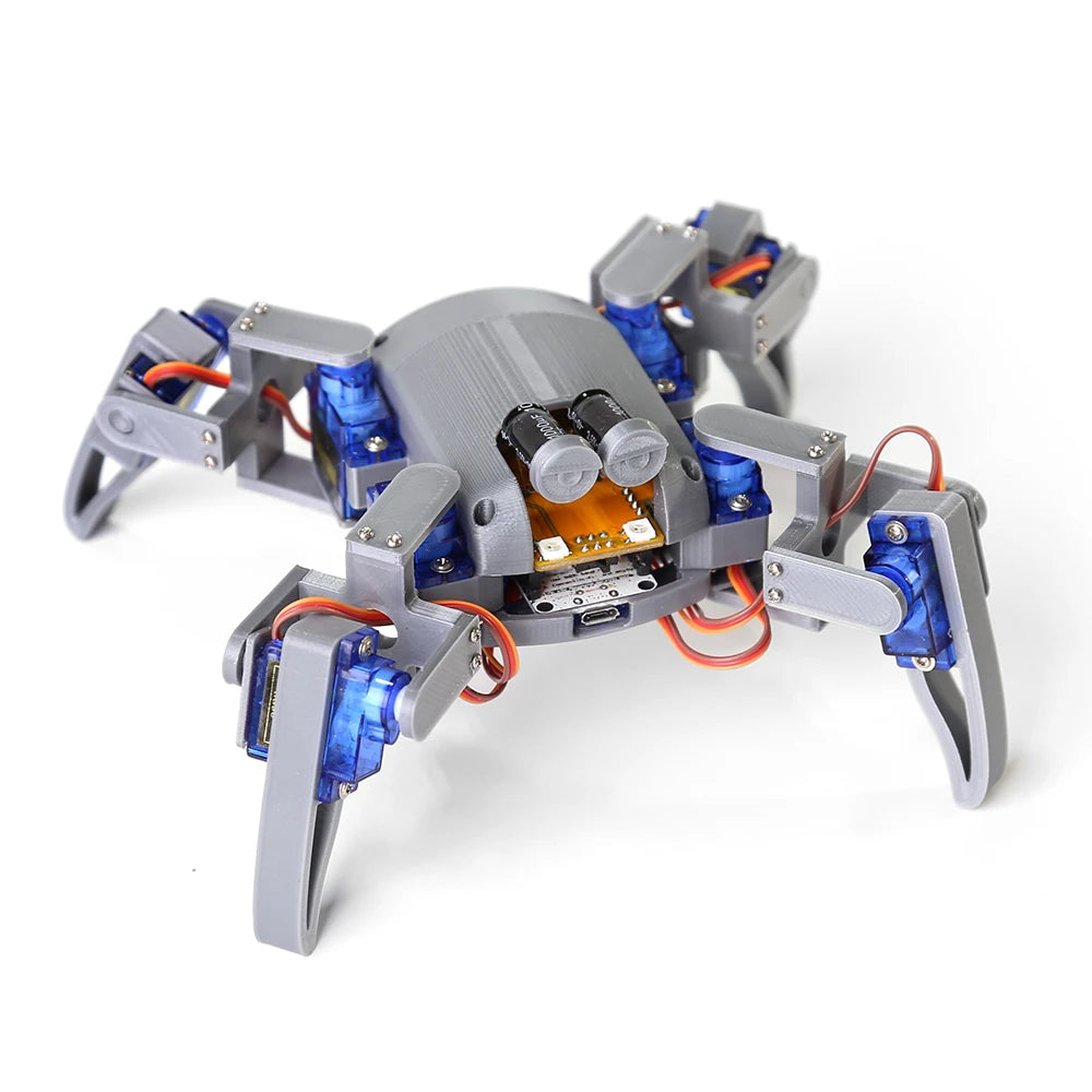 Quadruped Spider Robot  Kit v2.0 ESP8266，3D printed Bionic robot DIY NodeMCU Programming robot Maker Open source hardware - Daisan Mart