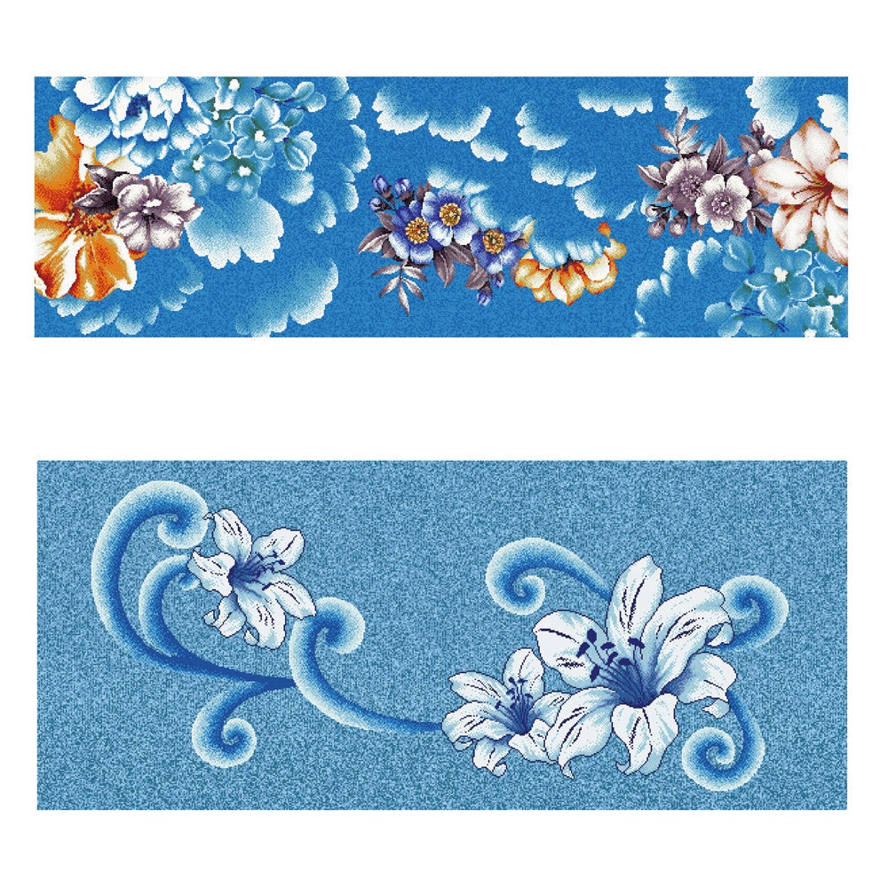 Blue Ocean Dolphin Ceramic Mosaic Custom Pattern 