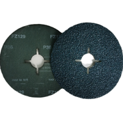 Cross Hole Zirconia Fiber Disc High Quality Grinding Fiber Disc for Stainless Steel Metal 