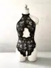 Sexy Backless Lace Bodysuit Size S-3XL