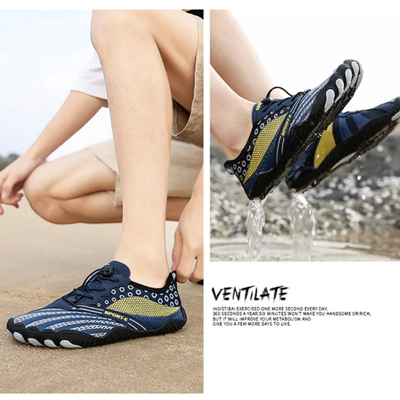 Giày Lội Nước Unisex Nhanh Khô, Nhẹ, Chống Trượt