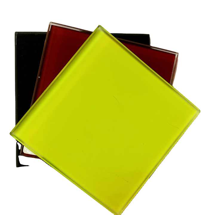 4-8mm painted tempered glass 