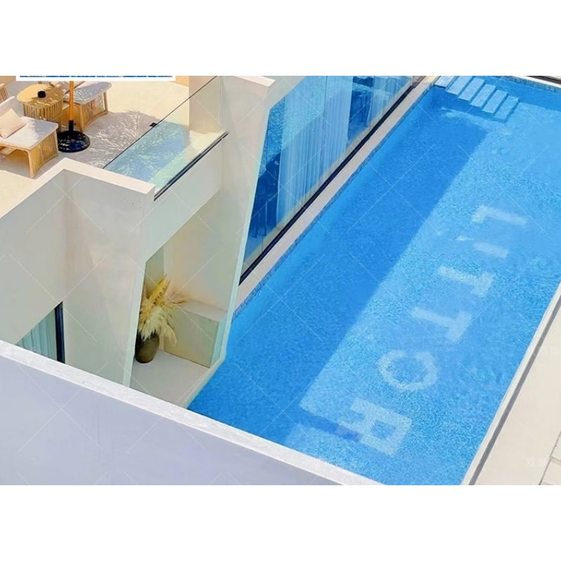 30x30mm glass ceramic stone swimming pool mosaic tiles 