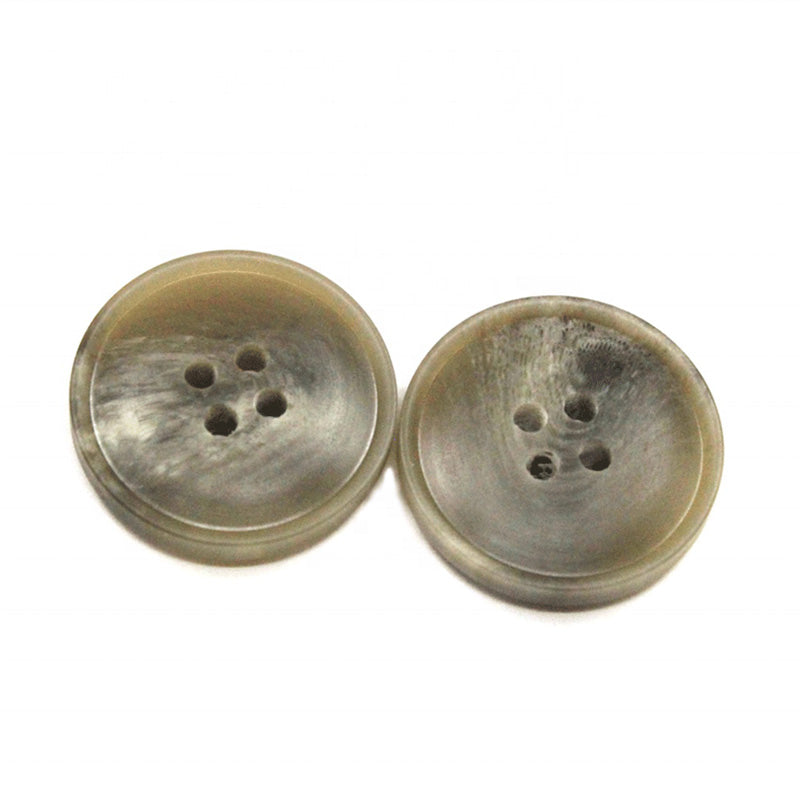 Cúc nhựa resin thân thiện môi trường, nhiều màu, tròn 2 lỗ, dùng để may vá và trang trí thủ công tự làm - Daisan Mart