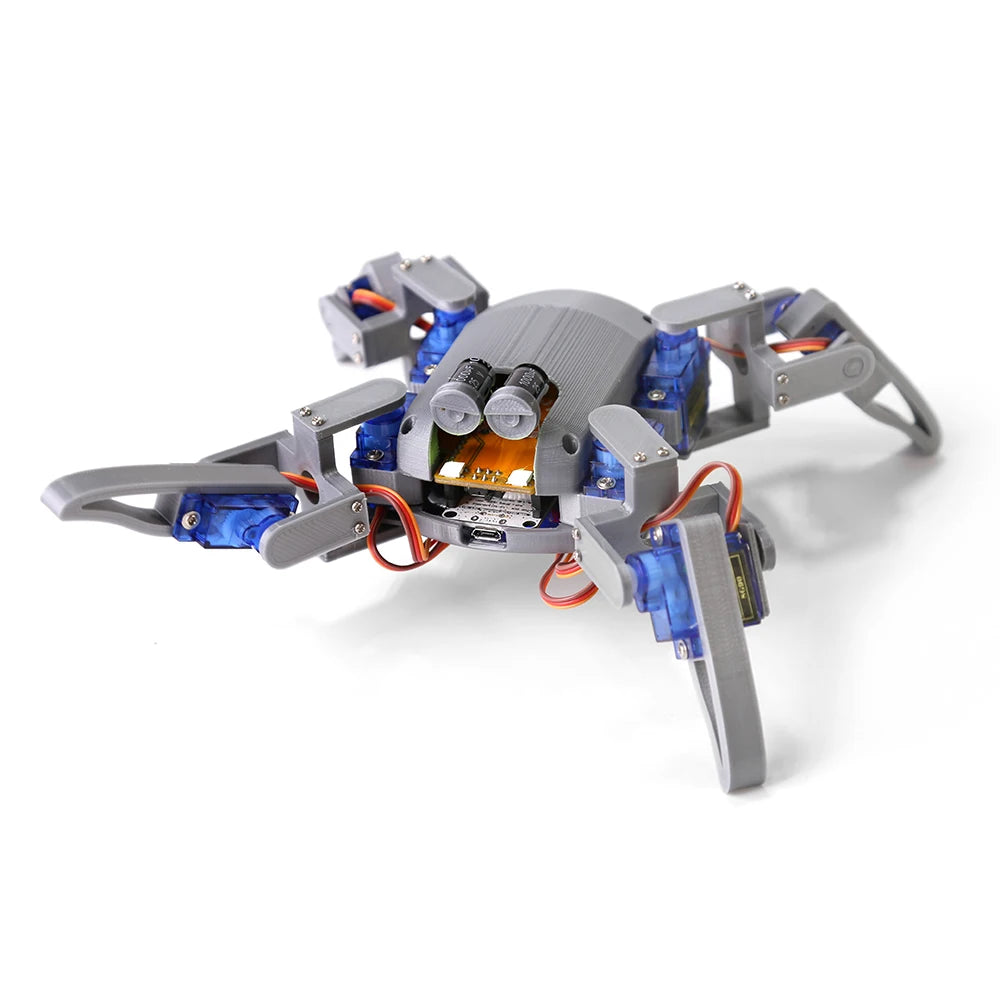 Quadruped Spider Robot  Kit v2.0 ESP8266，3D printed Bionic robot DIY NodeMCU Programming robot Maker Open source hardware - Daisan Mart