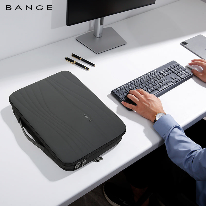 BANGE High Quality Waterproof Laptop Bag for Men 15.6 Inch Travel 