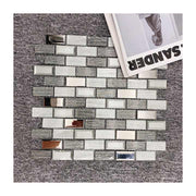 Glass mosaic tiles for kitchen walls Cheap home decoration mosaic tiles for hotel apartments 