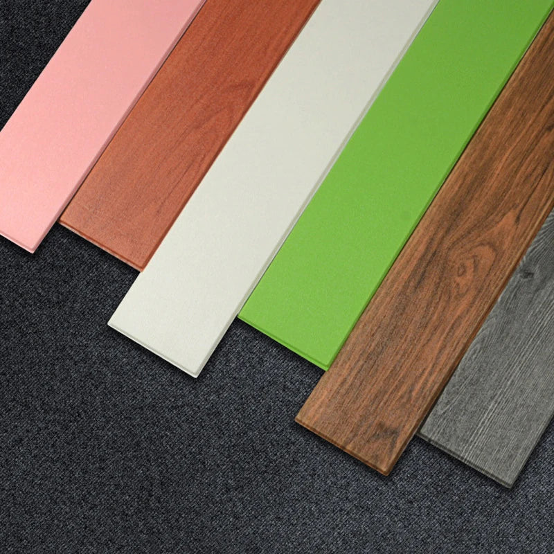 3D Wall Edge Strip Stickers Self Adhesive Waterproof PVC Baseboard Corner Waist Line Sticker Wall Trim Line Skirting Border