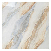 Foshan Ceramic Tile Factory Marble Pattern Floor Tiles 80x80 Carreaux Terrace Tiles Glossy Yellow Floor Tiles