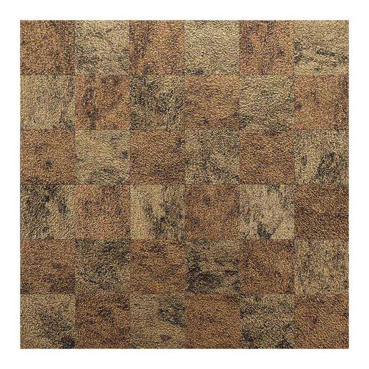 Hot Selling New Design Interior Wall Decoration 3D Aluminum Panel Peel and Stick Art Mosaic Tiles 