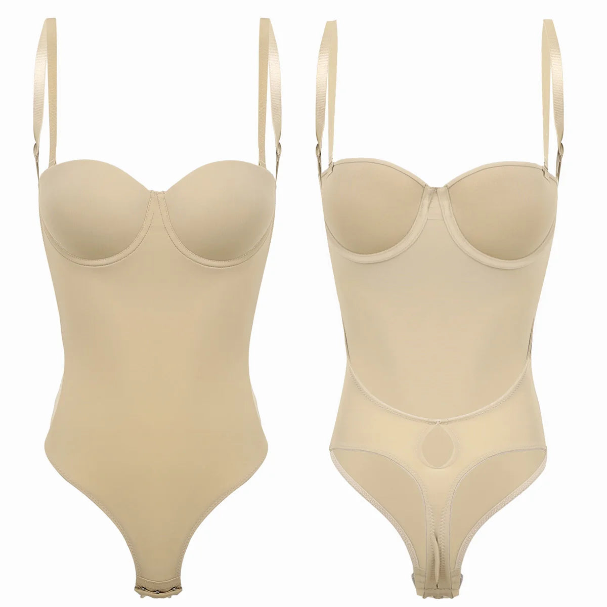 Women's Body Shaper Strapless Bust Lifting Body Shaper