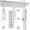 DULABRAHE Ceiling 800*400mm Shower Head with Full Body Jet Multifunction Shower System With Temperature Shower Faucet Set