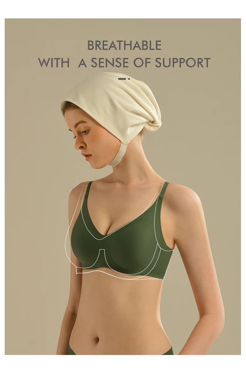 SUJIIN Ultra Thin Women's Underwire Push-Up Bra