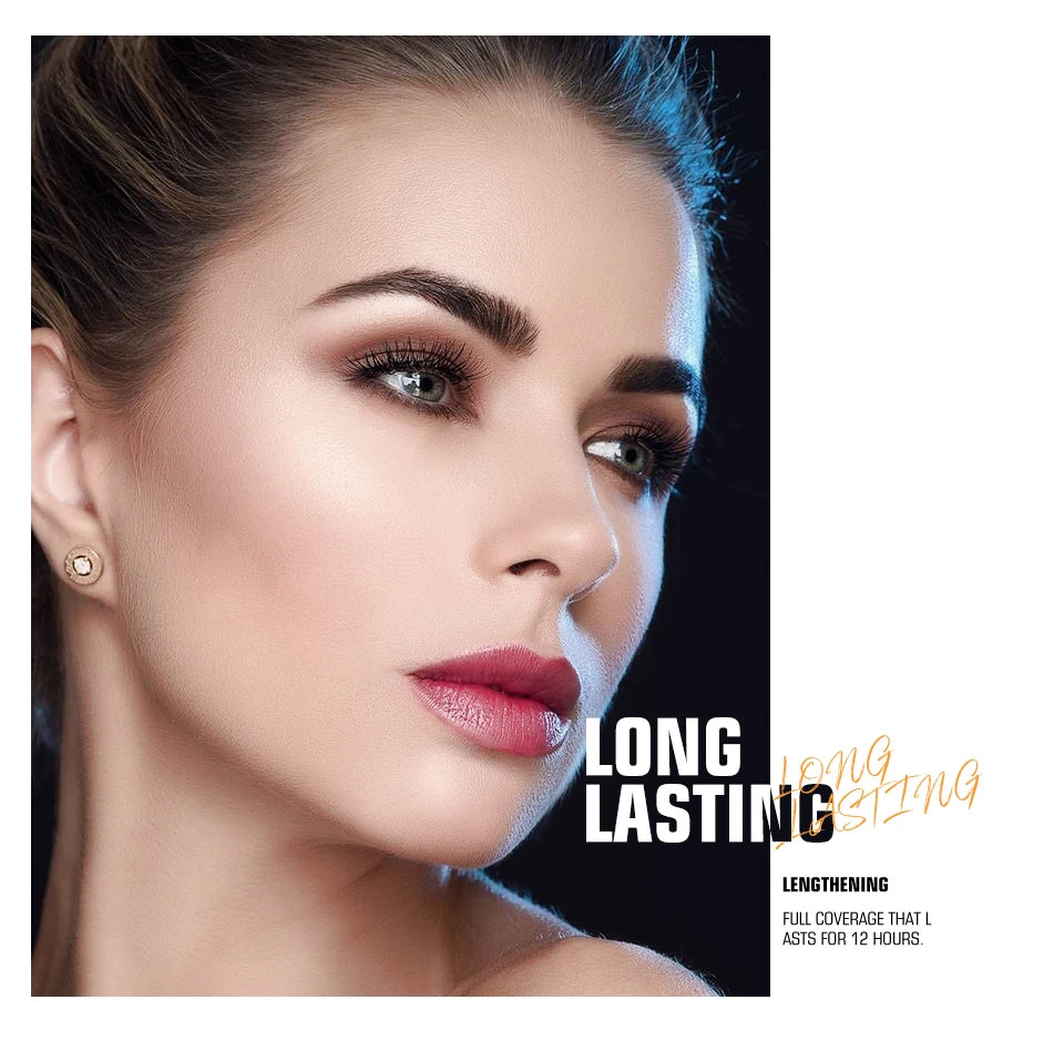 O.TWO.O 3D Long Lash Mascara Black, Glossy, Long-lasting, Luxurious