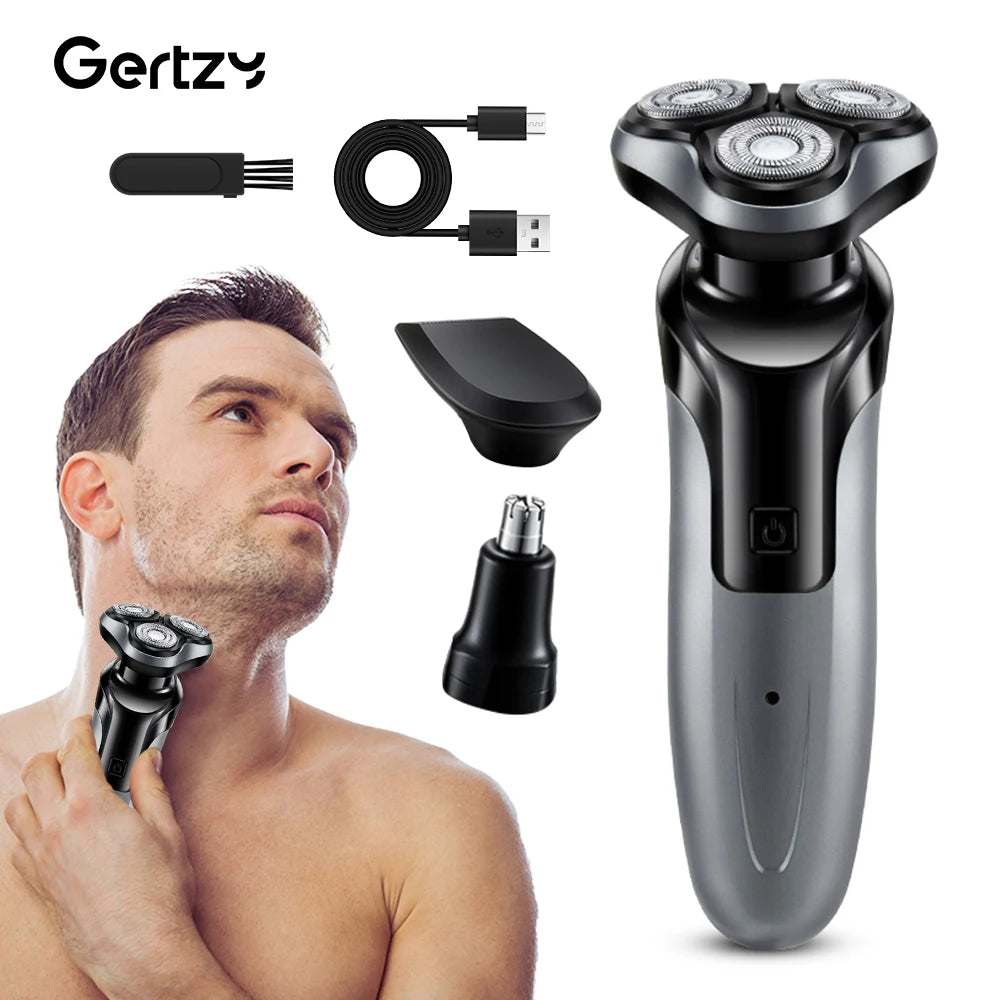 Máy cạo 3 trong 1: Lông mũi, tóc mai, sạc USB