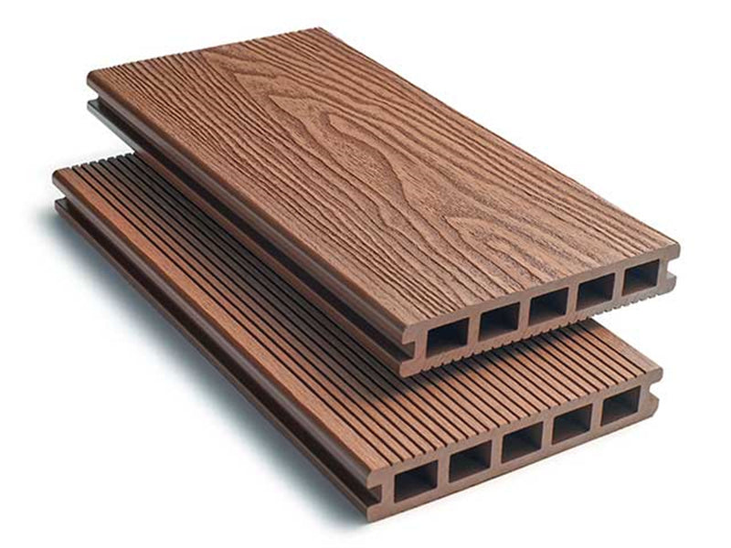 WPC embossed outdoor flooring, composite wood plastic floor panels 
