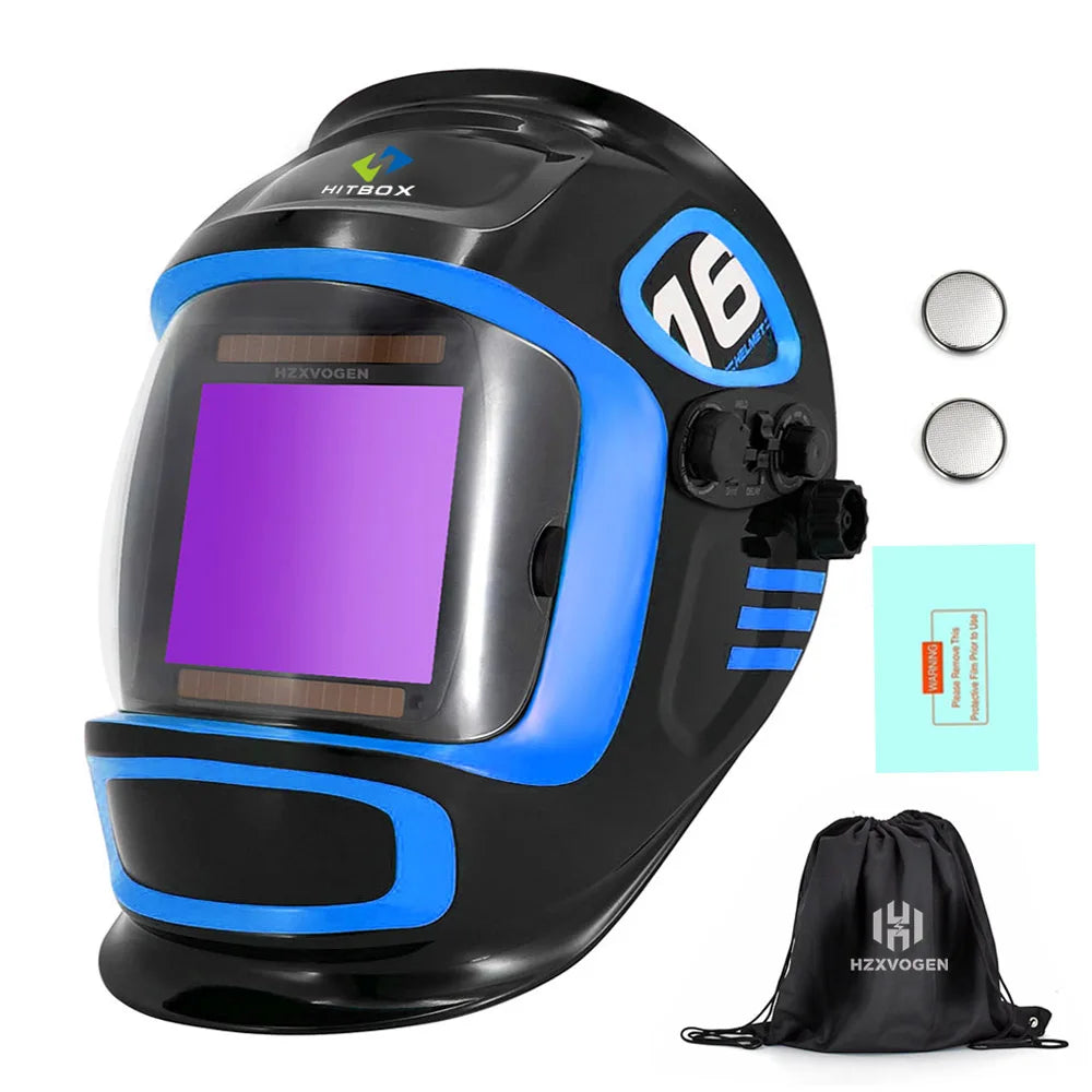 LED Mig TIG Protect Automatic Color Changing Welding Helmet