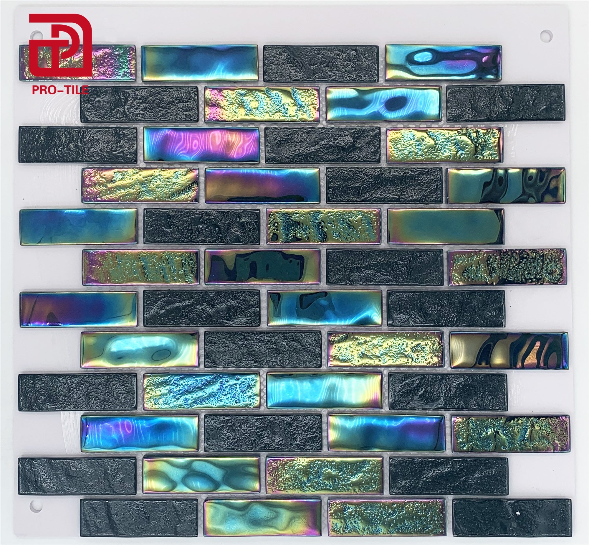 China long striped glass mosaic tiles 