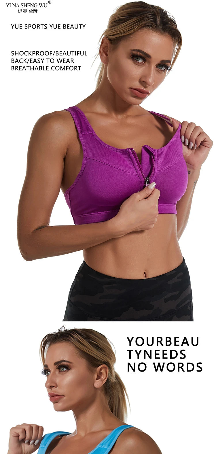 Áo Bra Thể Thao Nữ Tập Gym Yoga Nâng Đỡ Thoải Mái - Daisan Mart