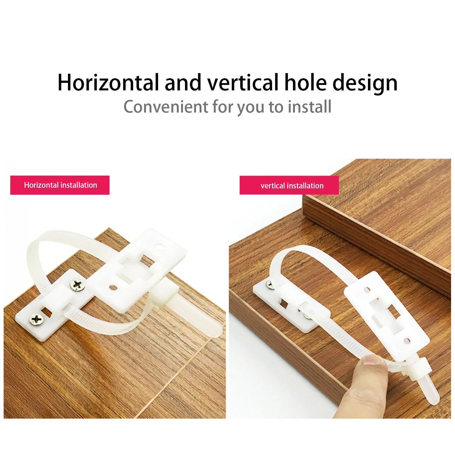 Baby Safety 6 Set Furniture Anti-tip Straps Prevention Device for Kids Children Falling Furniture Prevention Device Protection C - Daisan Mart