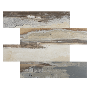 3D DIY Rustic Vintage Style Kitchen Bathroom Wall Tiles Home Decor Self Adhesive Mosaic 