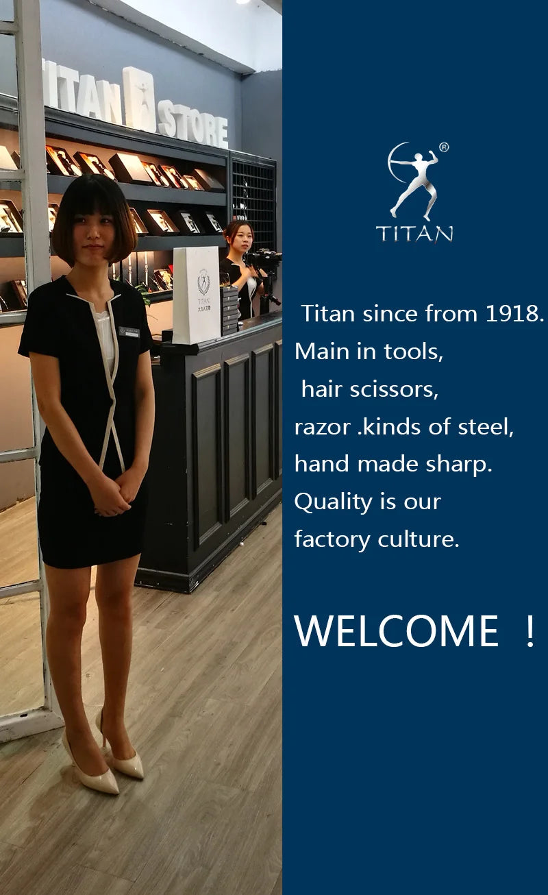 ###Professional Japanese TITAN Hair Cutting Scissors 5.5-6.0
