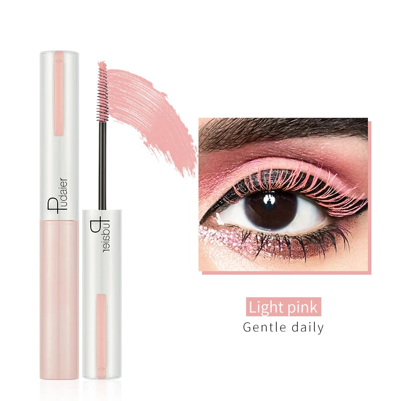 4D White Mascara Long Natural Curl Waterproof