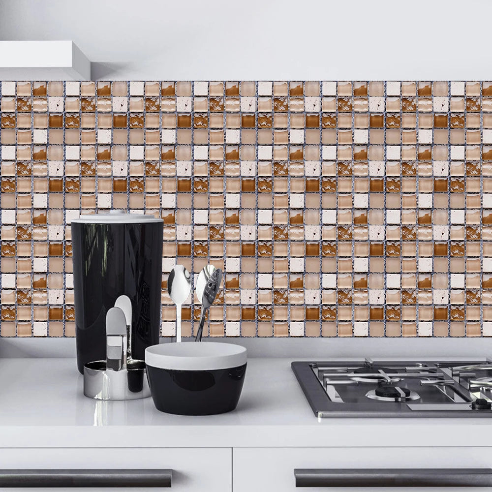 Decal Dán Tường 3D Đá Cẩm Thạch Chống Thấm 10 Miếng - Daisan Mart