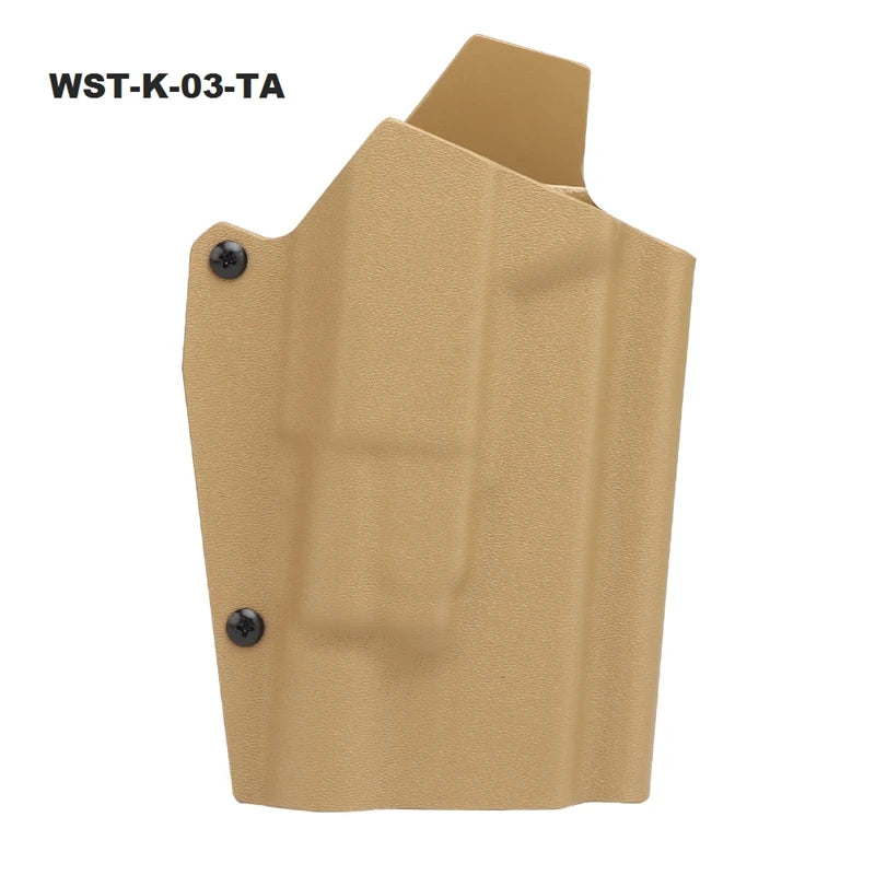 Kydex Holster for G17/19/19x/45 Inside Waistband Concealed Carry Holster Fit for G19x (Gen 1-5) Gun Holster X300 Light