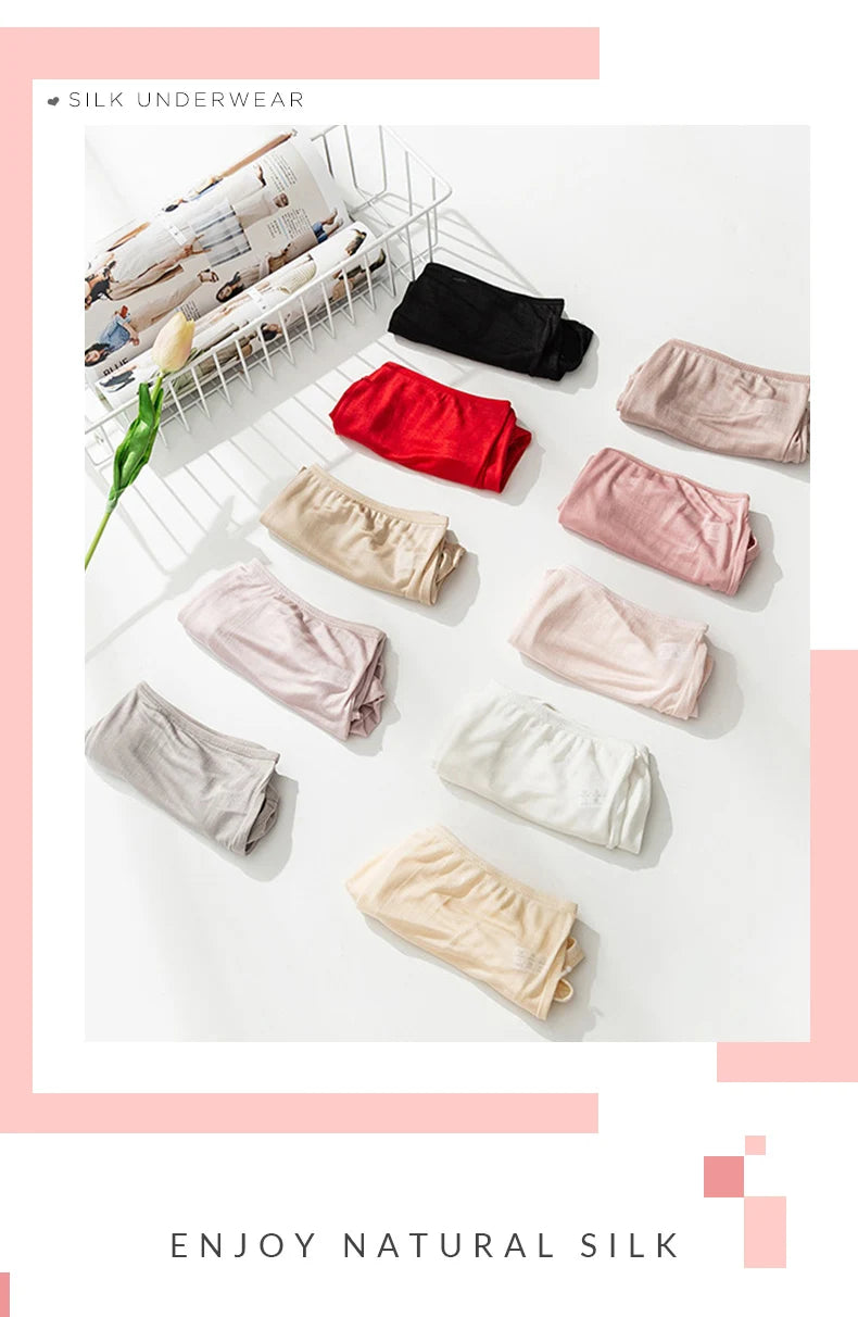 SuyaDream 2025 Natural Silk Panties - Comfortable Every Day