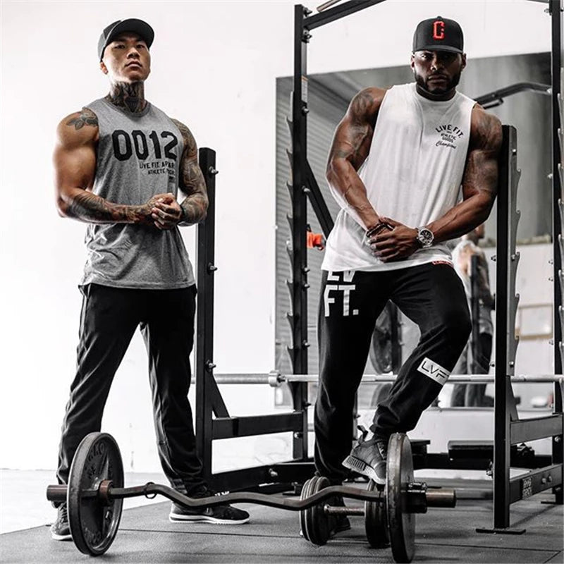 Áo Tank Top Nam Tập Gym Cotton Không Tay Thoáng Mát - Daisan Mart