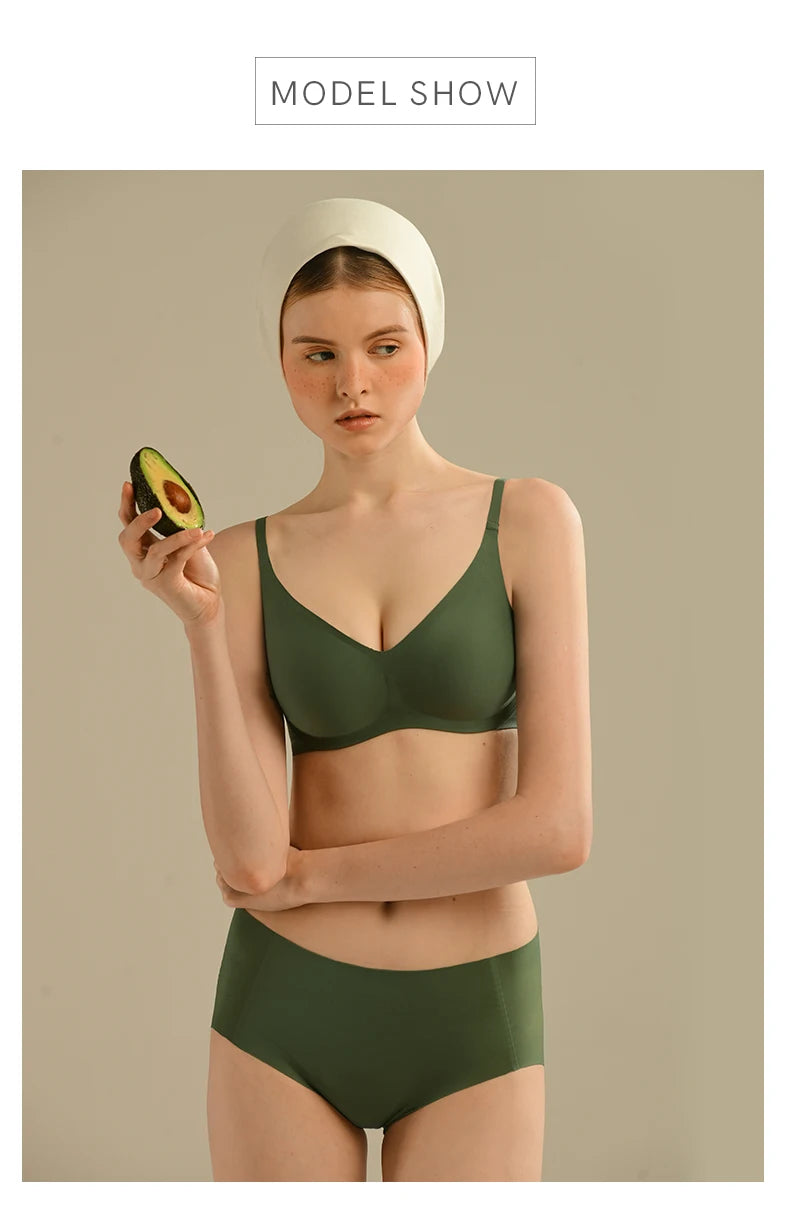 SUJIIN Ultra Thin Women's Underwire Push-Up Bra