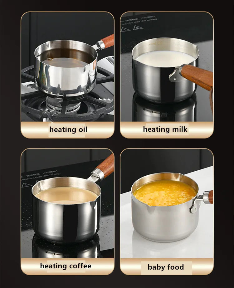 Nồi Đa Năng Thép Tay Gỗ – Tiện Lợi Cho Mọi Nhà