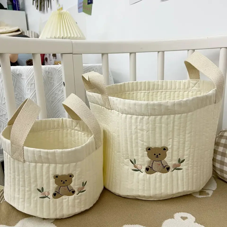 Túi Vải Thêu Đa Năng Lưu Trữ Cho Bé & Gia Đình