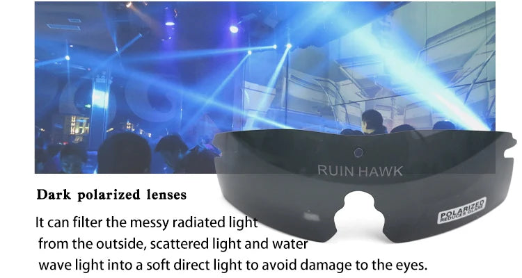 Ultra-light UV-resistant Men's Outdoor Sports Glasses