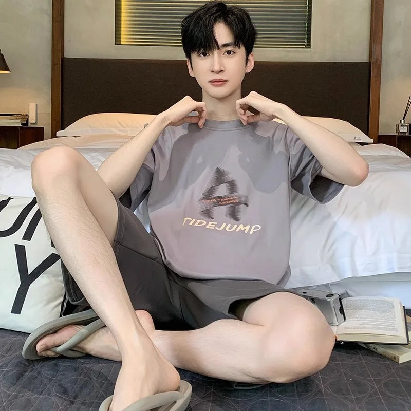 SAMWESTART Men's Modal Cotton Cool Summer Pajamas